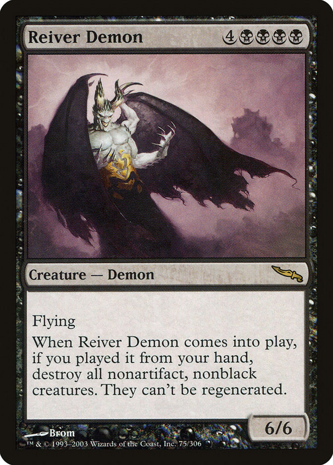 Reiver Demon [Mirrodin] | Kessel Run Games Inc. 