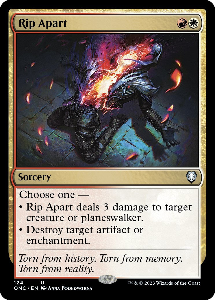 Rip Apart [Phyrexia: All Will Be One Commander] | Kessel Run Games Inc. 