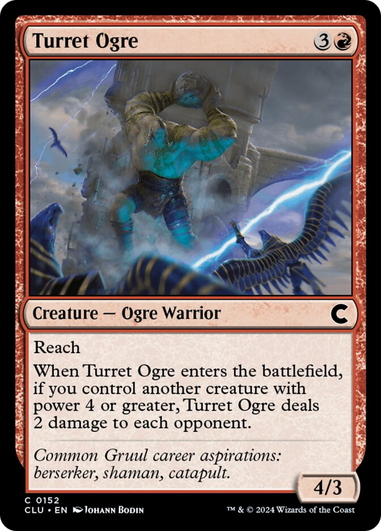 Turret Ogre [Ravnica: Clue Edition] | Kessel Run Games Inc. 