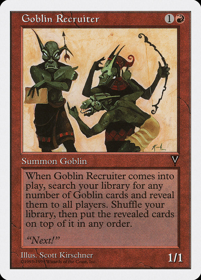 Goblin Recruiter [Anthologies] | Kessel Run Games Inc. 