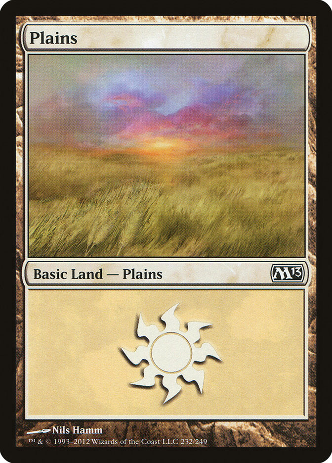 Plains (232) [Magic 2013] | Kessel Run Games Inc. 