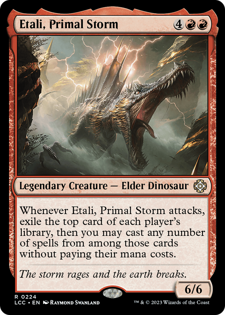 Etali, Primal Storm [The Lost Caverns of Ixalan Commander] | Kessel Run Games Inc. 