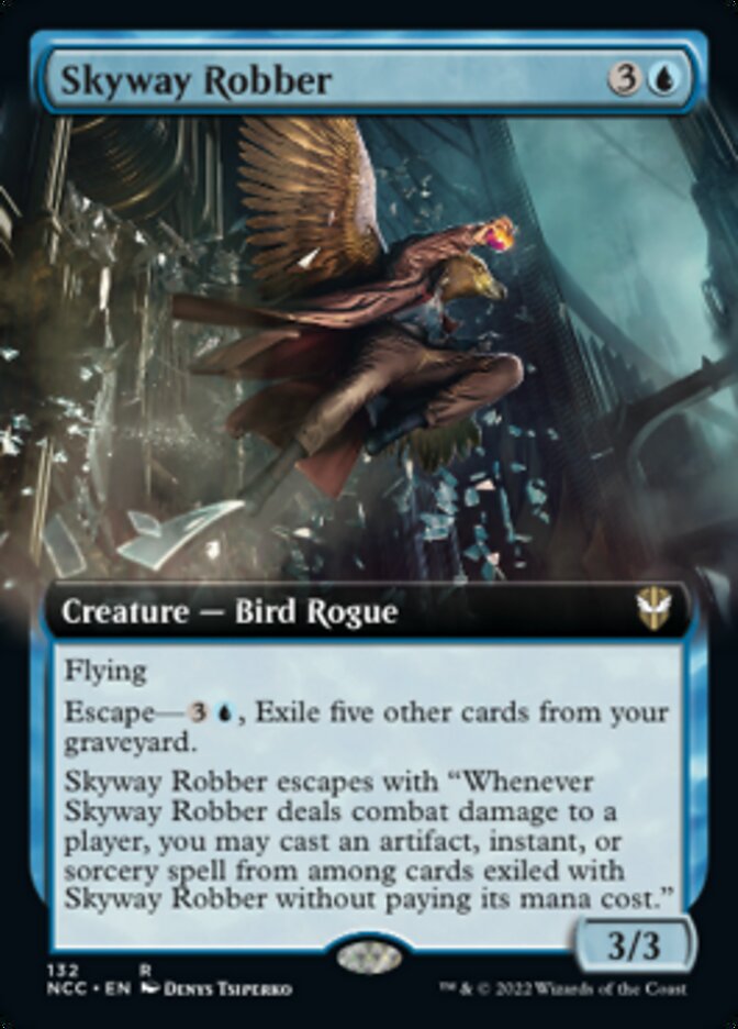 Skyway Robber (Extended Art) [Streets of New Capenna Commander] | Kessel Run Games Inc. 
