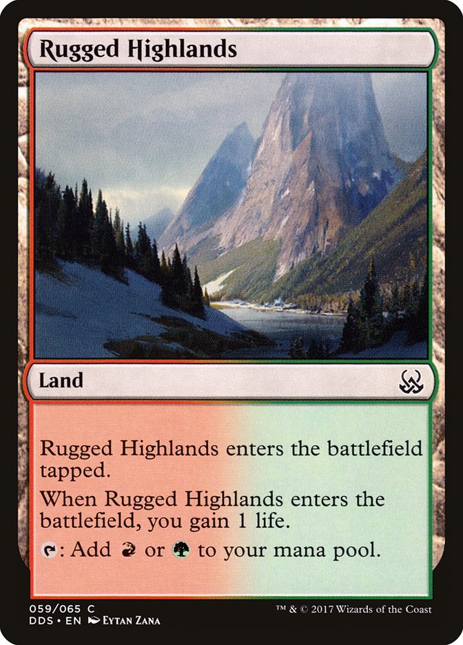 Rugged Highlands [Duel Decks: Mind vs. Might] | Kessel Run Games Inc. 