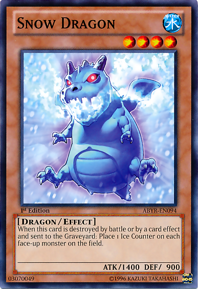 Snow Dragon [ABYR-EN094] Common | Kessel Run Games Inc. 