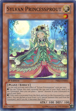 Sylvan Princessprout [PRIO-EN083] Super Rare | Kessel Run Games Inc. 