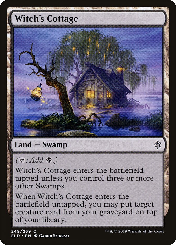 Witch's Cottage [Throne of Eldraine] | Kessel Run Games Inc. 