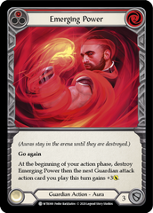 Emerging Power (Red) [U-WTR069] (Welcome to Rathe Unlimited)  Unlimited Rainbow Foil | Kessel Run Games Inc. 