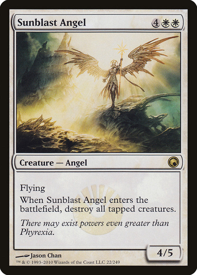 Sunblast Angel [Scars of Mirrodin] | Kessel Run Games Inc. 
