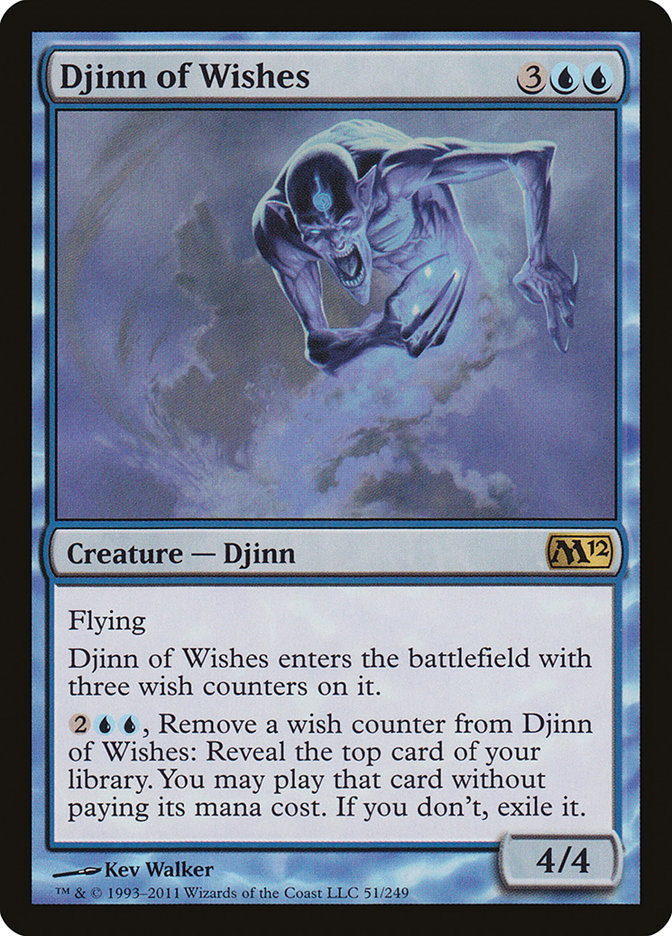 Djinn of Wishes [Magic 2012] | Kessel Run Games Inc. 