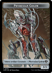 Phyrexian Golem // Ox Double-Sided Token [Commander Masters Tokens] | Kessel Run Games Inc. 