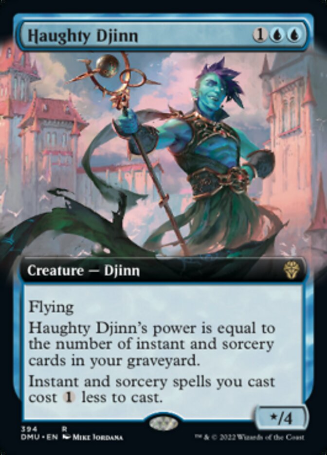 Haughty Djinn (Extended Art) [Dominaria United] | Kessel Run Games Inc. 