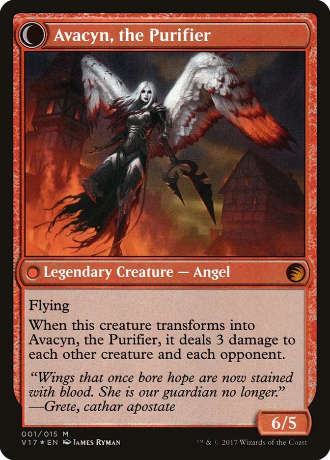 Archangel Avacyn // Avacyn, the Purifier [From the Vault: Transform] | Kessel Run Games Inc. 