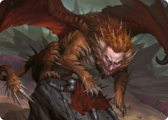 Manticore Art Card [Dungeons & Dragons: Adventures in the Forgotten Realms Art Series] | Kessel Run Games Inc. 