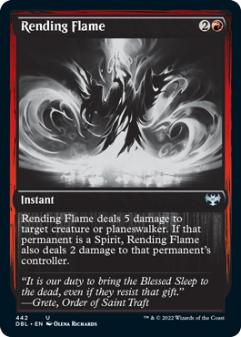 Rending Flame [Innistrad: Double Feature] | Kessel Run Games Inc. 