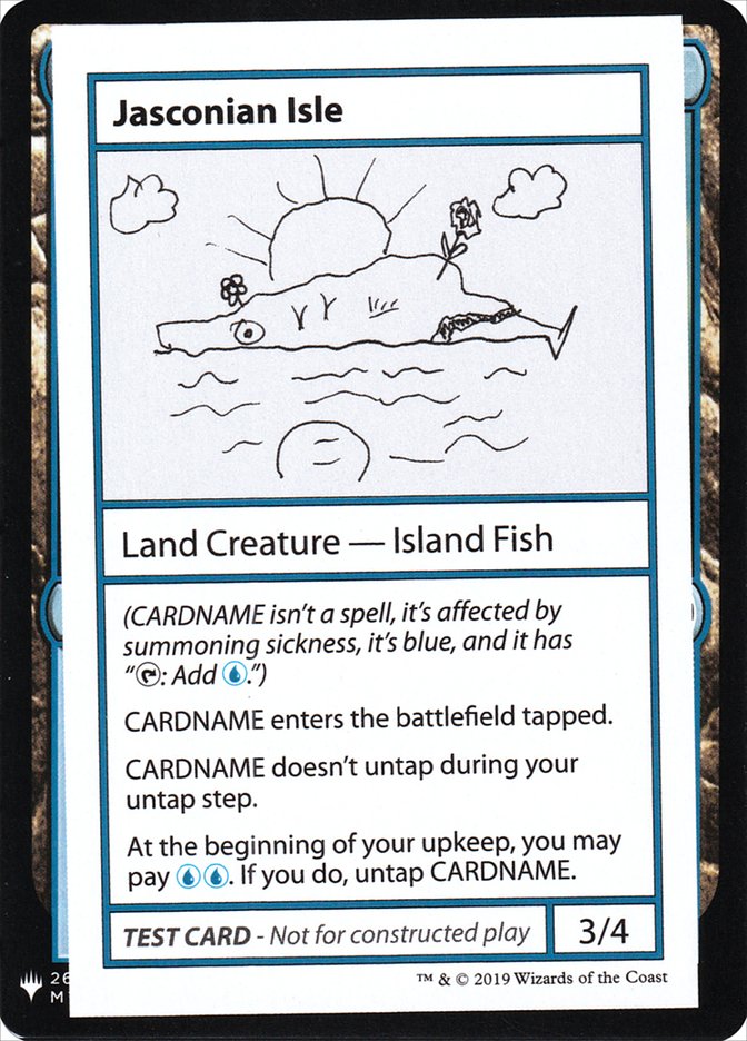 Jasconian Isle [Mystery Booster Playtest Cards] | Kessel Run Games Inc. 