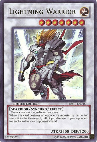 Lightning Warrior [JUMP-EN046] Ultra Rare | Kessel Run Games Inc. 