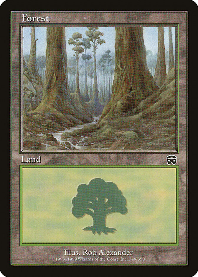Forest (349) [Mercadian Masques] | Kessel Run Games Inc. 