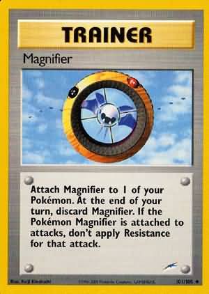 Magnifier (101/105) [Neo Destiny Unlimited] | Kessel Run Games Inc. 