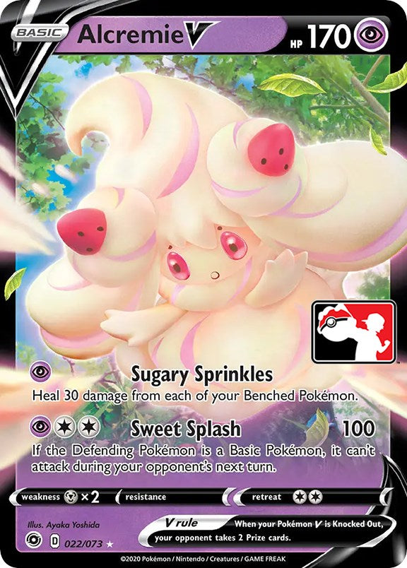 Alcremie V (22/73) [Prize Pack Series One] | Kessel Run Games Inc. 