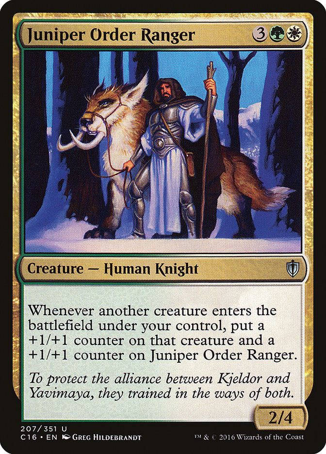 Juniper Order Ranger [Commander 2016] | Kessel Run Games Inc. 