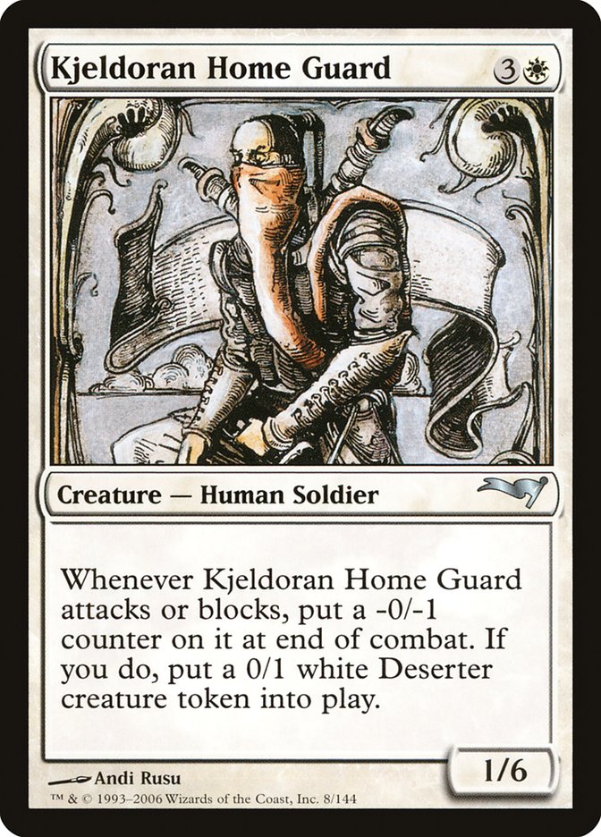 Kjeldoran Home Guard [Coldsnap Theme Decks] | Kessel Run Games Inc. 