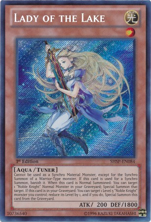 Lady of the Lake [SHSP-EN084] Secret Rare | Kessel Run Games Inc. 