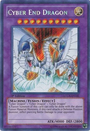 Cyber End Dragon [LCGX-EN181] Secret Rare | Kessel Run Games Inc. 