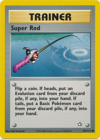 Super Rod (103/111) [Neo Genesis Unlimited] | Kessel Run Games Inc. 