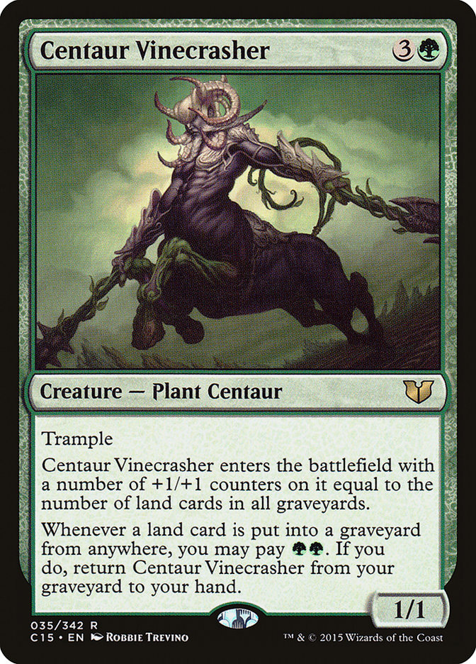 Centaur Vinecrasher [Commander 2015] | Kessel Run Games Inc. 
