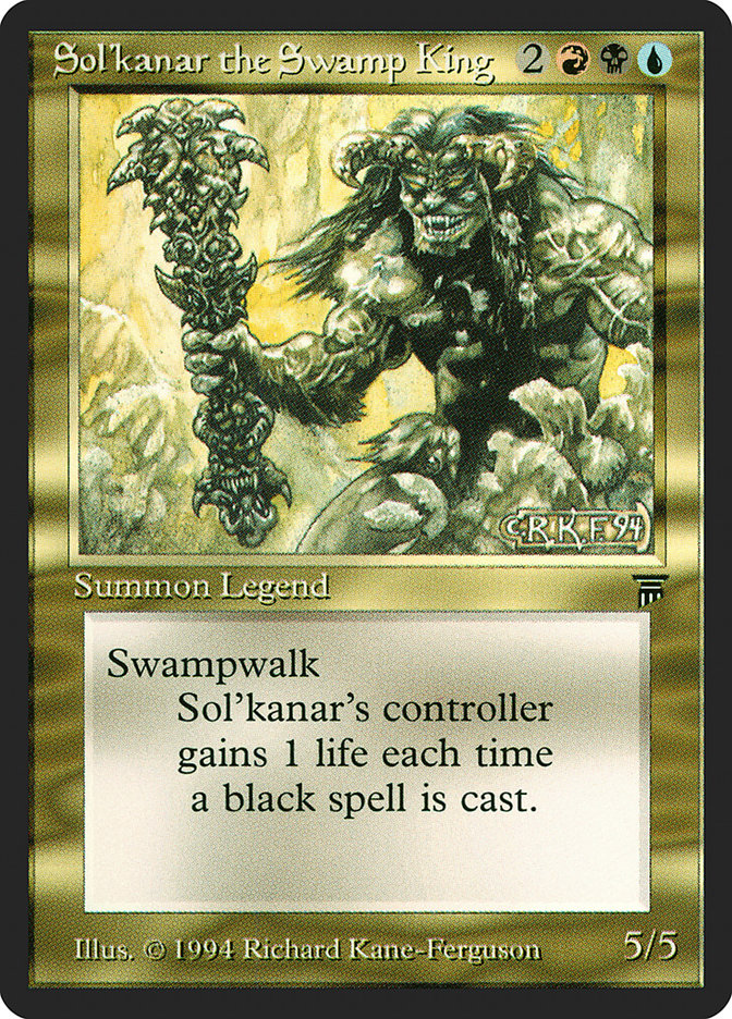 Sol'kanar the Swamp King [Legends] | Kessel Run Games Inc. 