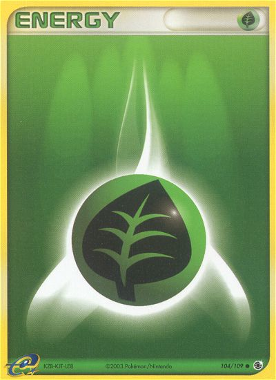 Grass Energy (104/109) [EX: Ruby & Sapphire] | Kessel Run Games Inc. 