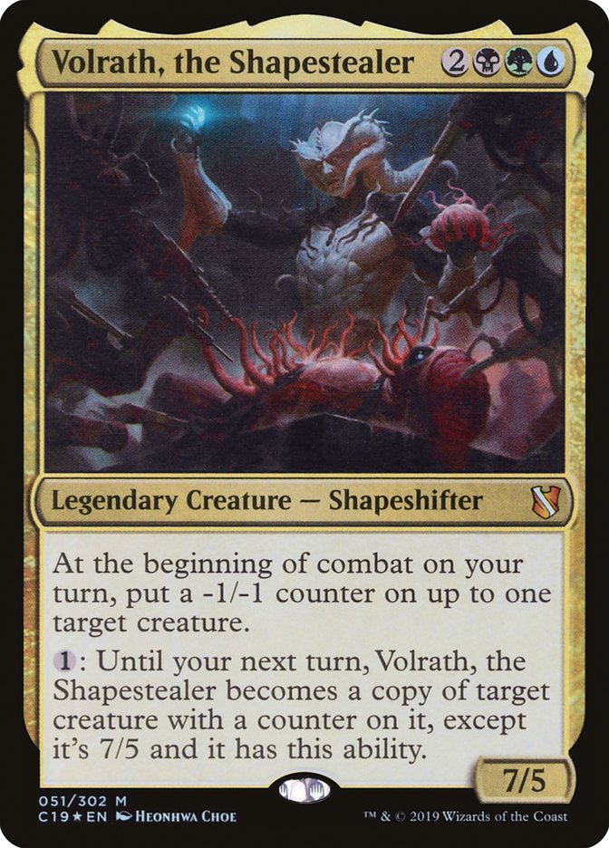 Volrath, the Shapestealer [Commander 2019] | Kessel Run Games Inc. 