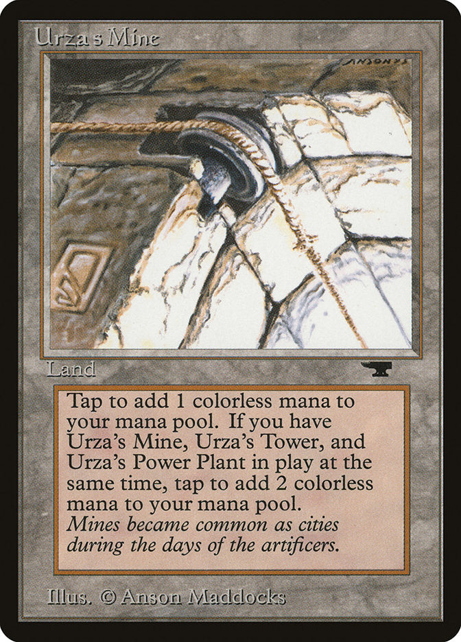 Urza's Mine (Pulley Embedded in Stone) [Antiquities] | Kessel Run Games Inc. 
