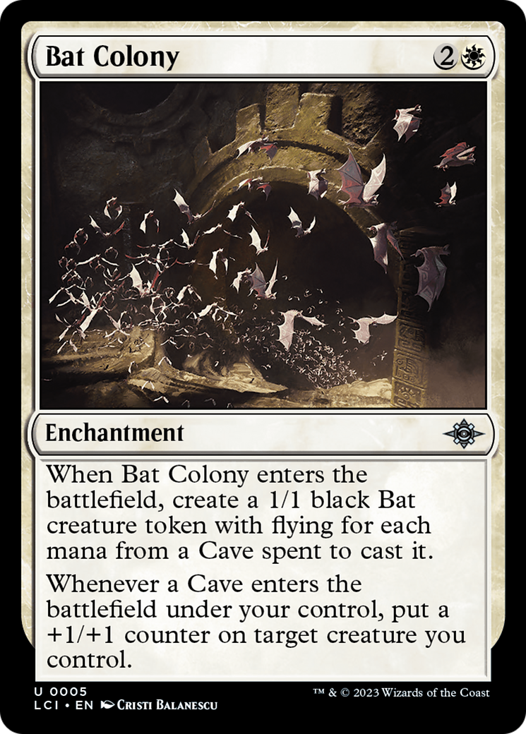 Bat Colony [The Lost Caverns of Ixalan] | Kessel Run Games Inc. 