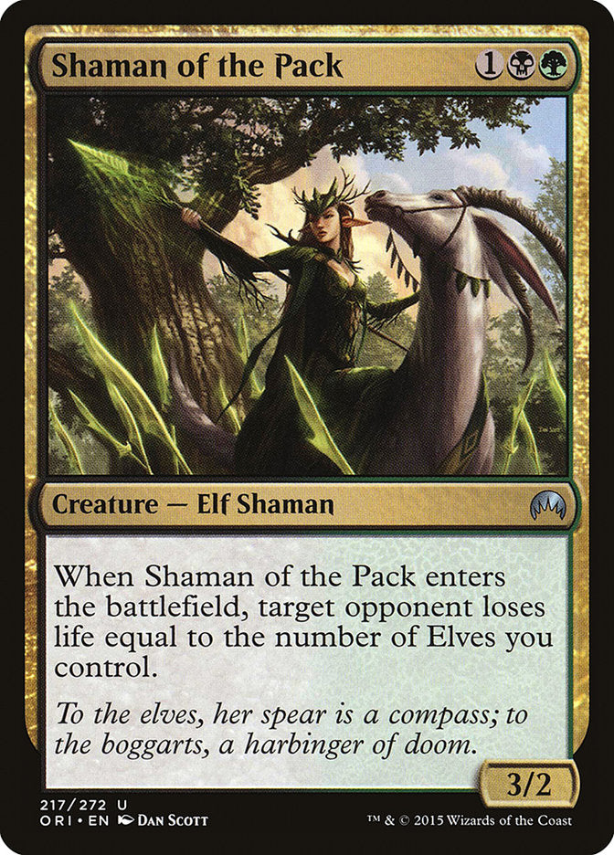 Shaman of the Pack [Magic Origins] | Kessel Run Games Inc. 