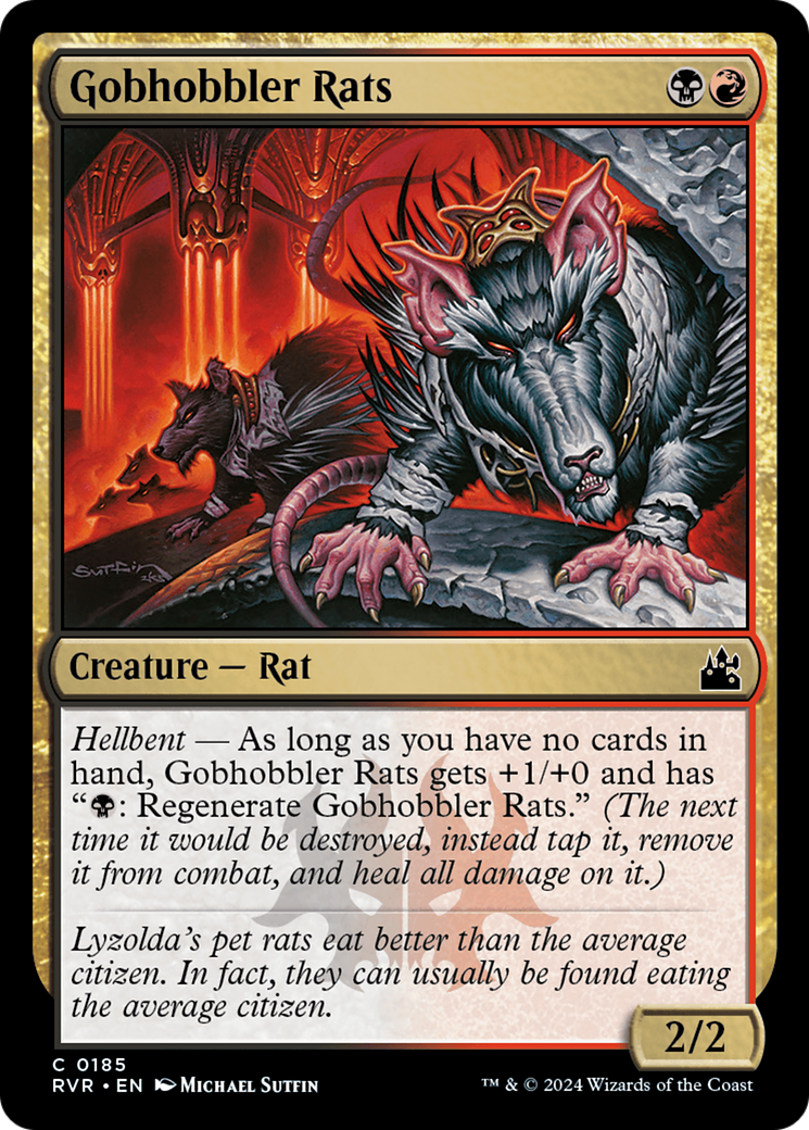 Gobhobbler Rats [Ravnica Remastered] | Kessel Run Games Inc. 