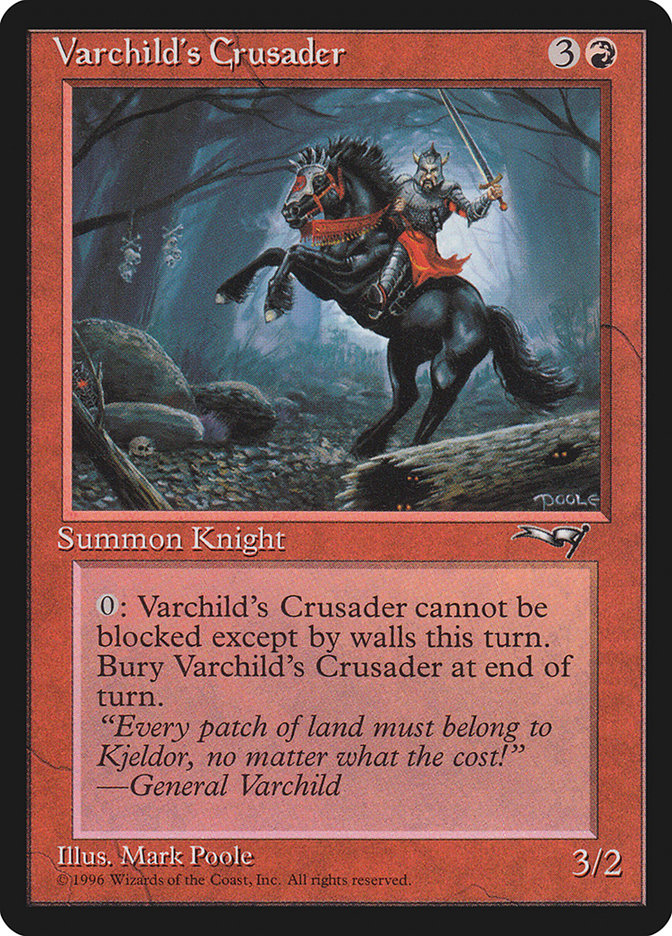 Varchild's Crusader (Black Horse) [Alliances] | Kessel Run Games Inc. 