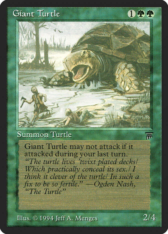 Giant Turtle [Legends] | Kessel Run Games Inc. 