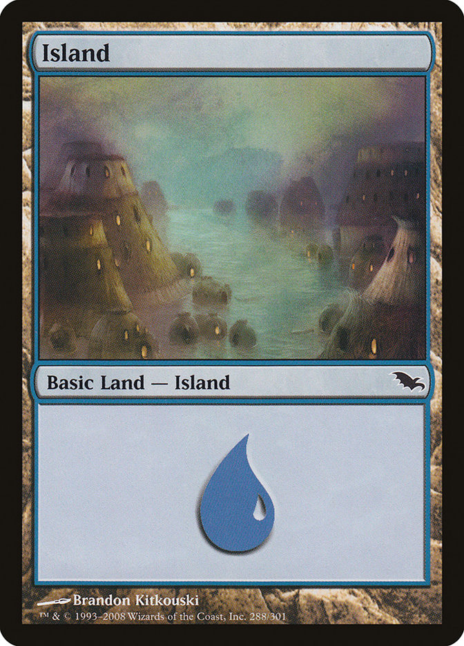 Island (288) [Shadowmoor] | Kessel Run Games Inc. 