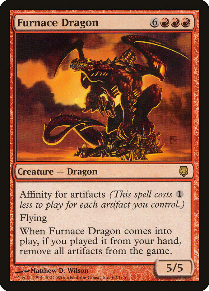 Furnace Dragon [Darksteel] | Kessel Run Games Inc. 