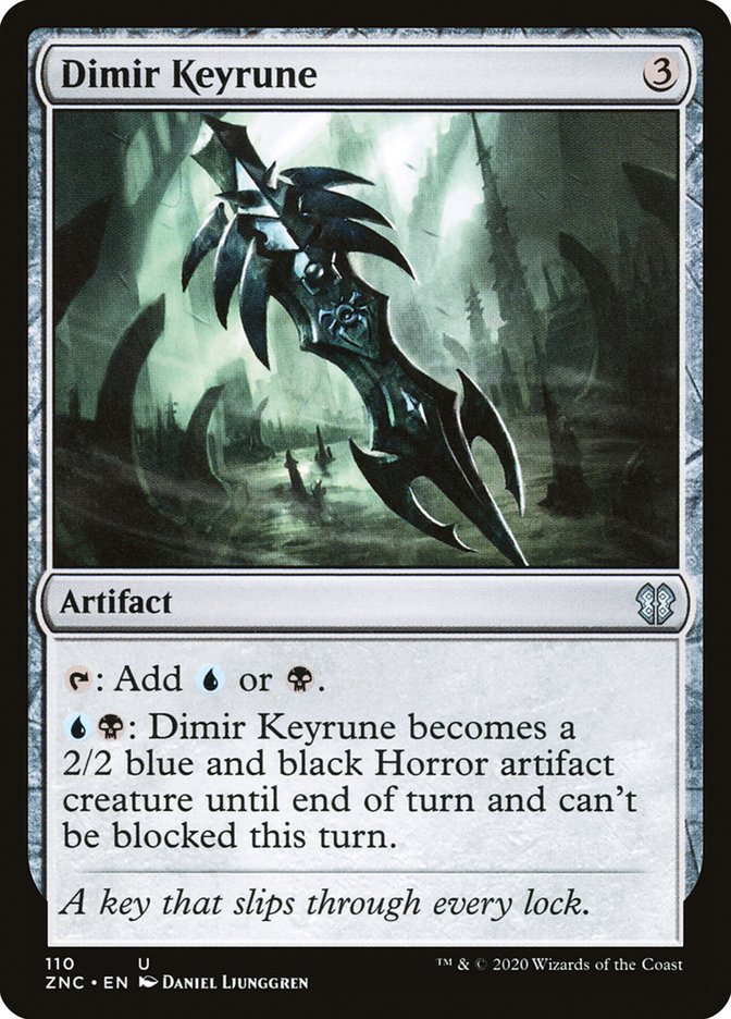 Dimir Keyrune [Zendikar Rising Commander] | Kessel Run Games Inc. 