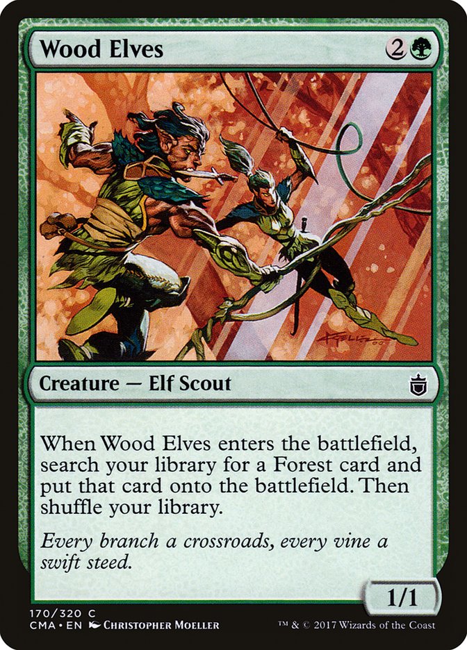 Wood Elves [Commander Anthology] | Kessel Run Games Inc. 