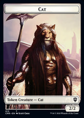 Cat // Soldier Double-Sided Token [Commander Legends Tokens] | Kessel Run Games Inc. 