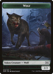 Copy // Wolf Double-Sided Token [Double Masters Tokens] | Kessel Run Games Inc. 