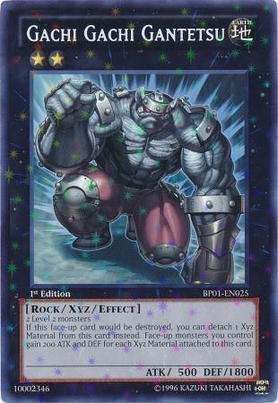 Gachi Gachi Gantetsu [BP01-EN025] Starfoil Rare | Kessel Run Games Inc. 