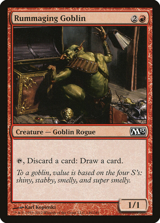 Rummaging Goblin [Magic 2013] | Kessel Run Games Inc. 