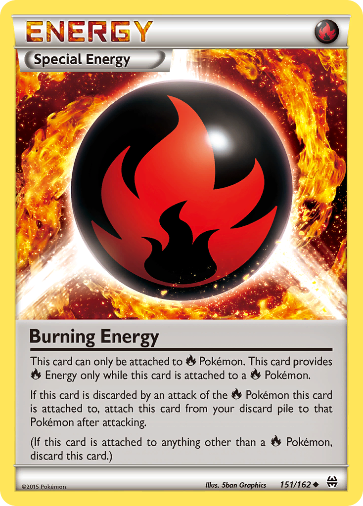 Burning Energy (151/162) [XY: BREAKthrough] | Kessel Run Games Inc. 