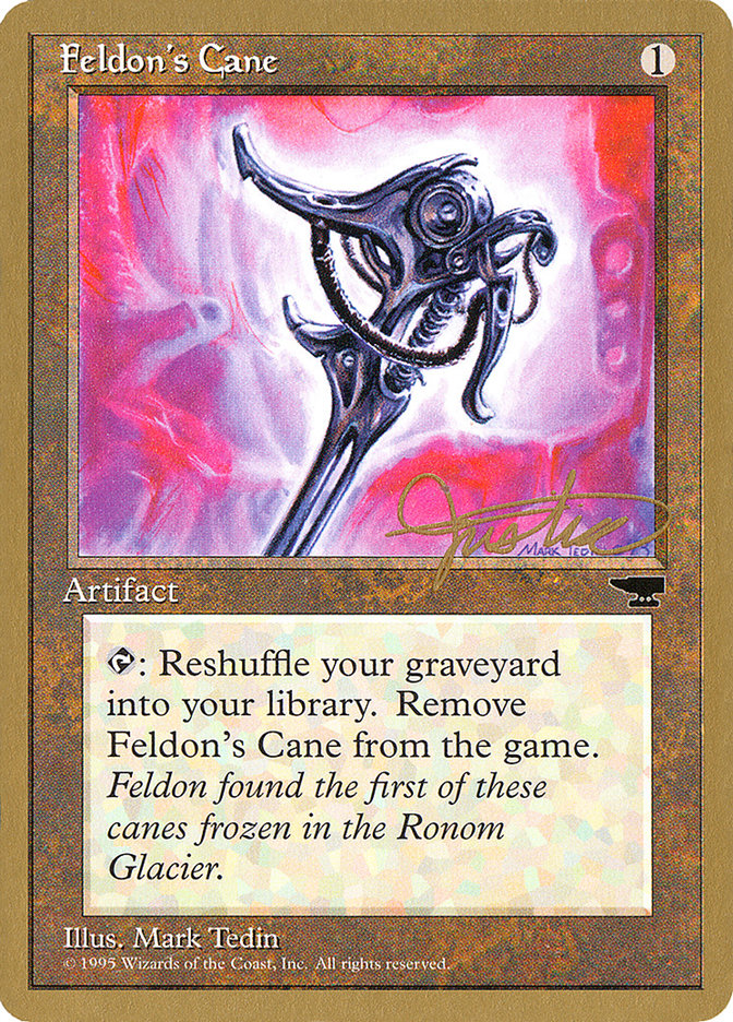 Feldon's Cane (Mark Justice) [Pro Tour Collector Set] | Kessel Run Games Inc. 