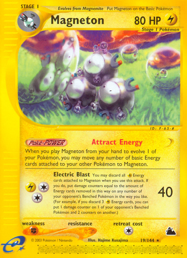 Magneton (19/144) [Skyridge] | Kessel Run Games Inc. 